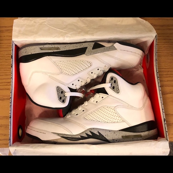 Air Jordan 5 “White Cement” - Picture 1 of 2